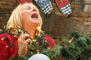 Mum's Annual Christmas Eve Meltdown During Carols by Candlelight.
