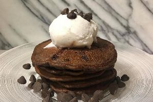 Choc-choc chip pancakes (because one kind of choc is never enough!)  -  Shari Cohen