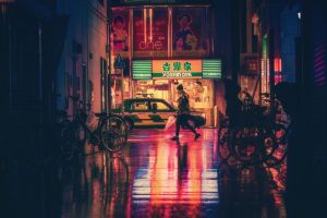 AT NIGHT by Ruth Melville
